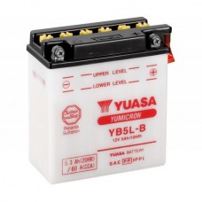 Yuasa YB5L-B с электролитом (12В/5Ач)