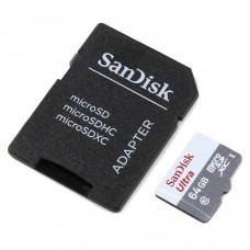 Карта памяти SanDisk Ultra 64Gb
